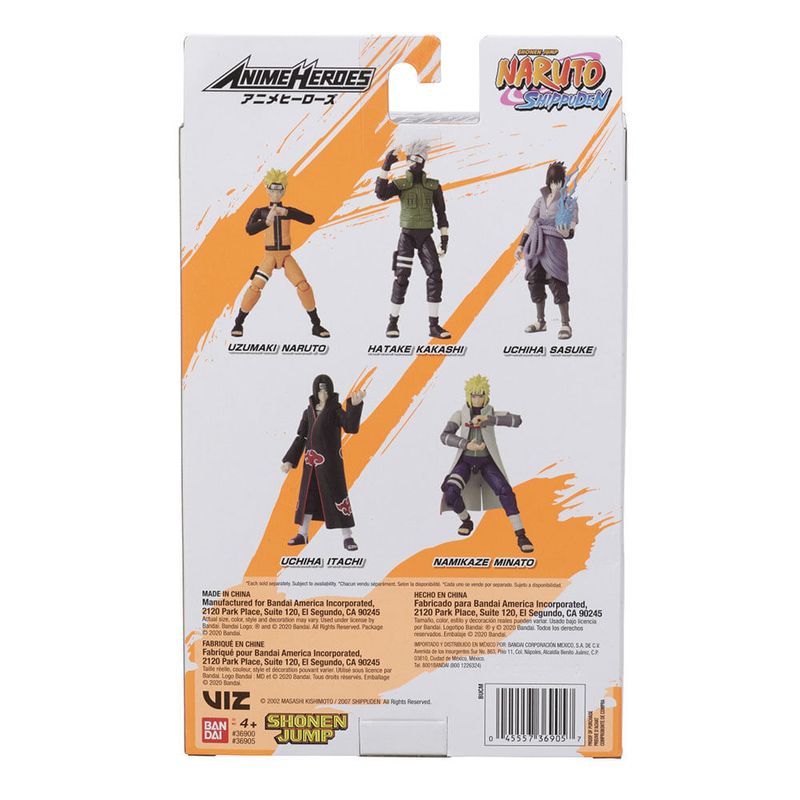 Boneco Anime Heroes - Naruto Shippuden: Namikaze Minato Bandai