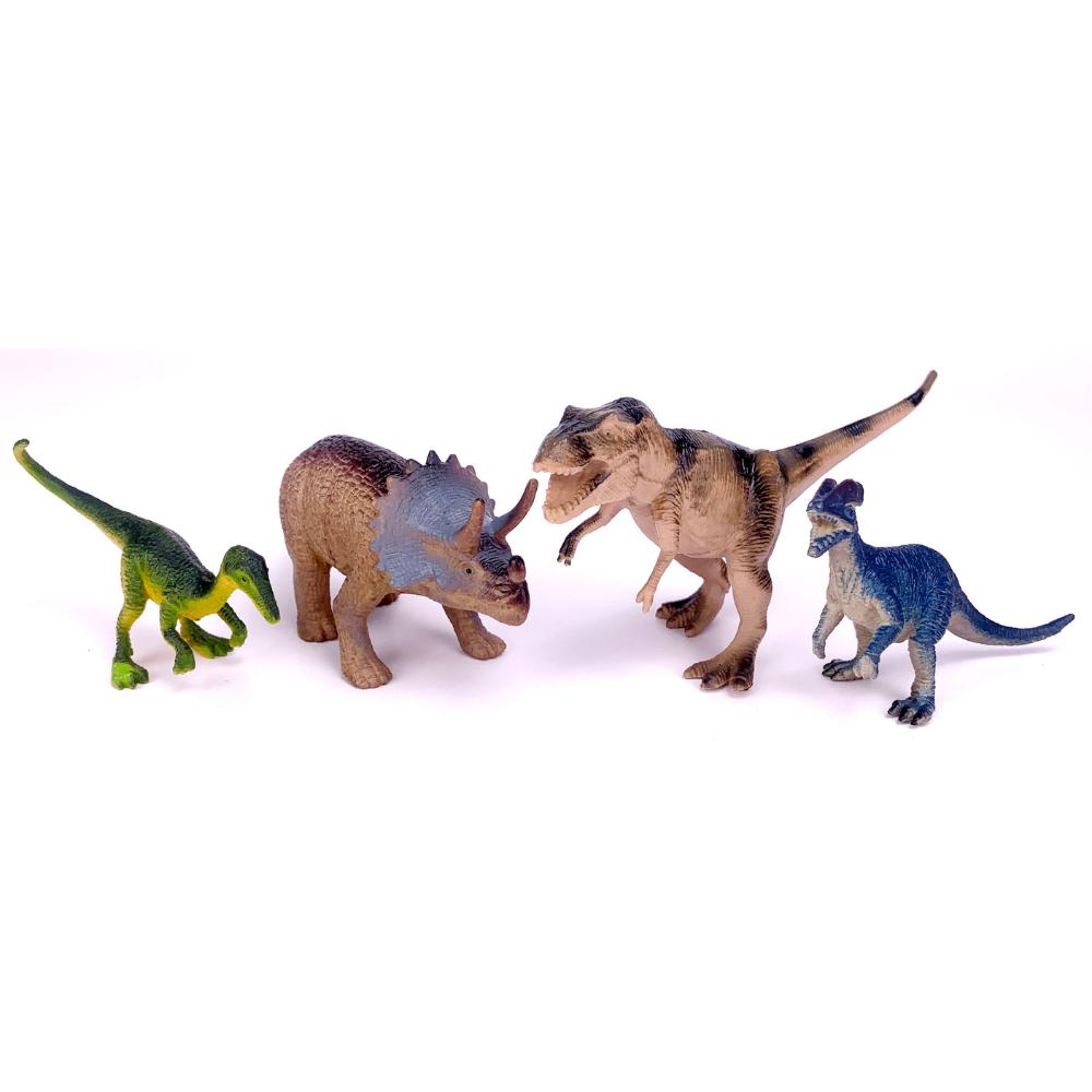 Brinquedo Dinossauro tiranossauro Rex grande articulado - Ri Happy