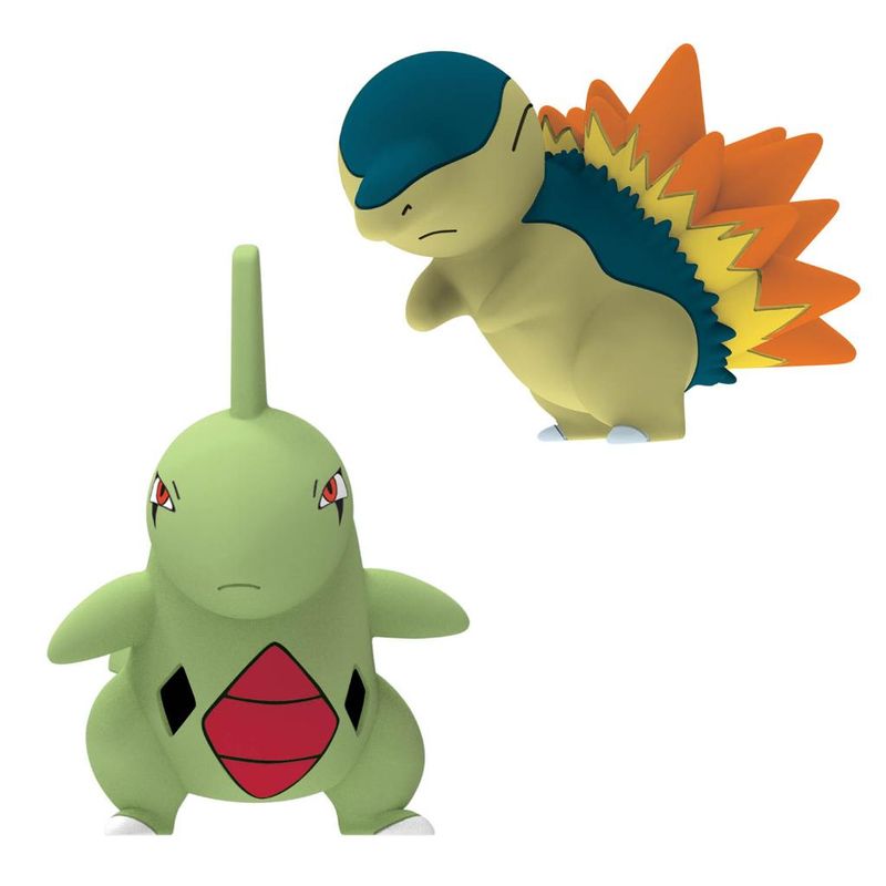 Conjunto de figuras de batalha com tema de pogo de Pokemon: 4.5