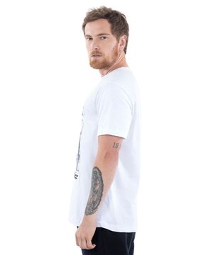 Camiseta Silk Localizado Polo Wear Branco