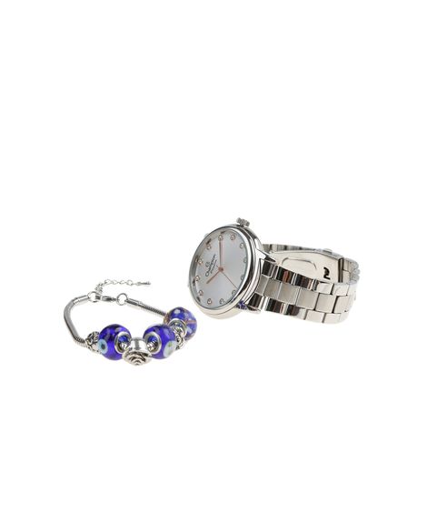 Relógio Analógico + Pulseira Champion Feminino - CN29874Q-W -  Prateado