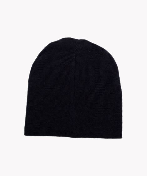 gorro de tricot dupla face esportivo azul marinho