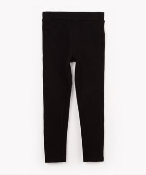 calça legging infantil preto