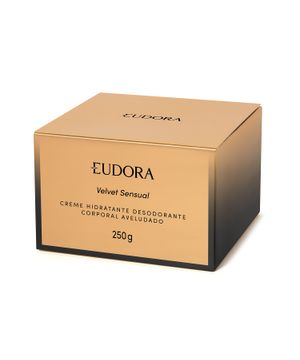 Eudora Velvet Sensual Hidratante Corporal Aveludado 250g