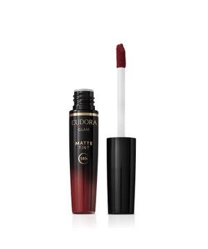 Eudora Glam Matte Tint Batom Líquido Bordô Intenso 4g