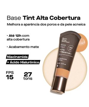 Base Tint Alta Cobertura Cor 09Q 30ml