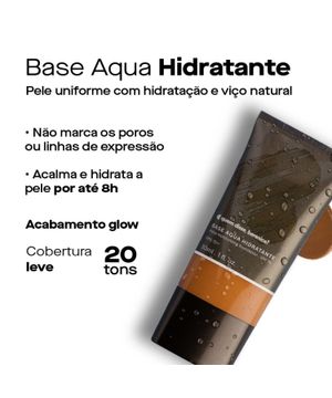 Base Aqua Hidratante Cor 12Q 30ml