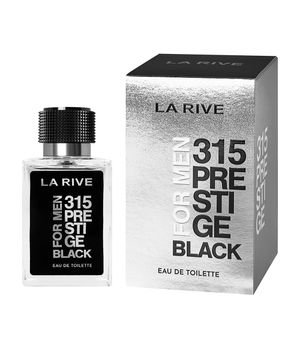 perfume la rive 315 prestige black edt masculino 100ml único