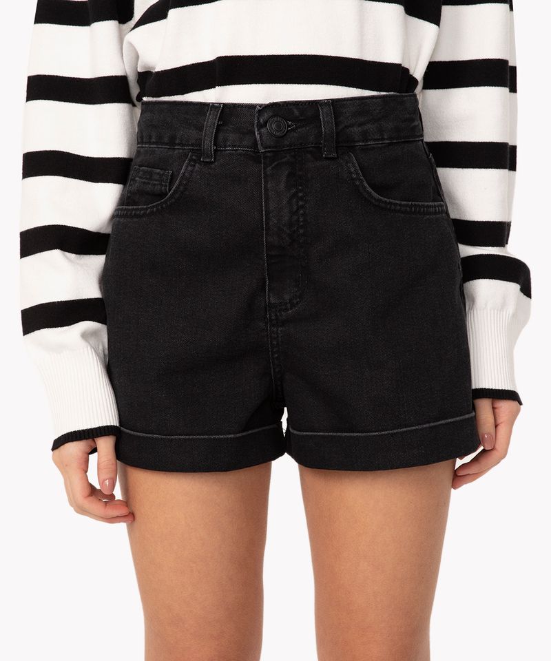 Jeans Feminina Cintura Alta Bermuda Jeans C&a C&a Bermuda