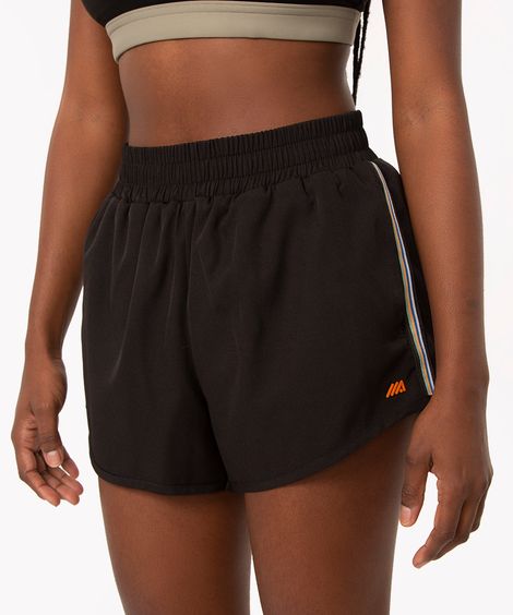 short running listra esportivo preto