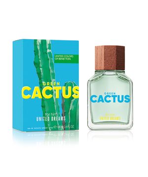 perfume  united dreams masculuno cactus le edt 100ml único