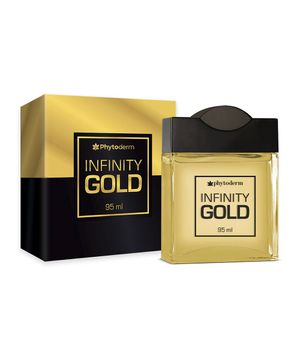 infinity gold phytoderm  perfume masculino deo colônia  95ml único