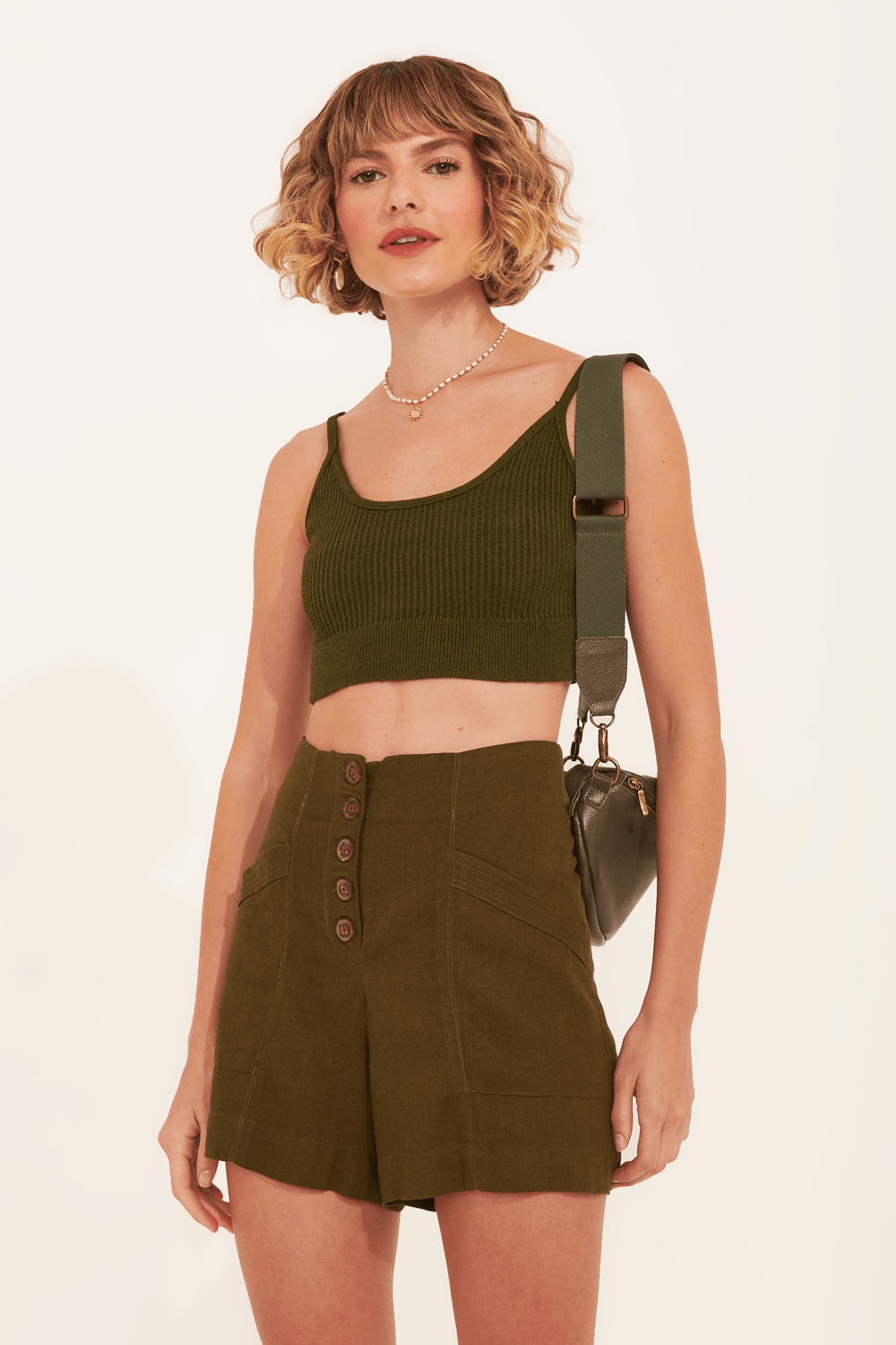 blusa tricot life garage verde relva