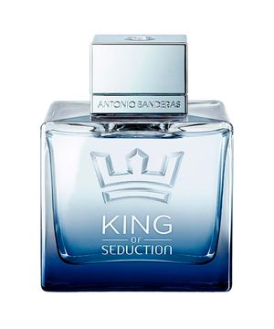 Bandeiras King of Seduction EDT Kit Perfume Masculino com Desodorante Spray