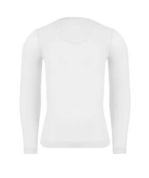 blusa infantil lobinha segunda pele fio 40 manga longa branco