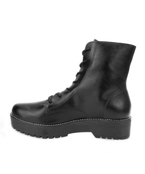 Bota Coturno Via Marte e Meia VM23-23608 Preto