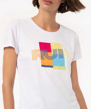 camiseta rum manga curta ace esportiva branco