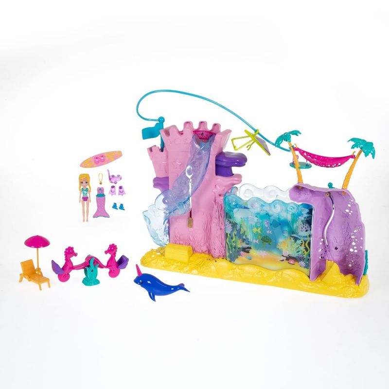 Polly Pocket Conjunto Aventuras de Sereia - Bumerang Brinquedos