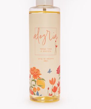 spray aromatizador de ambiente alegria único
