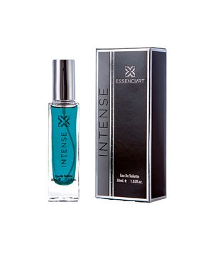 perfume essenciart intense edt masculino 30ml único