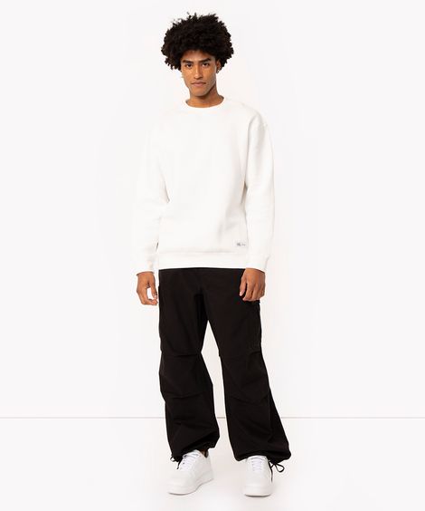 calça jeans cargo parachute preto