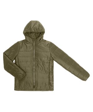 Jaqueta Puffer Masculina Rovitex Teen Verde