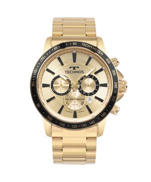 Relógio Technos Masculino Grandtech Dourado JS26AEW/1D