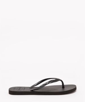 chinelo havaianas fantasia preto