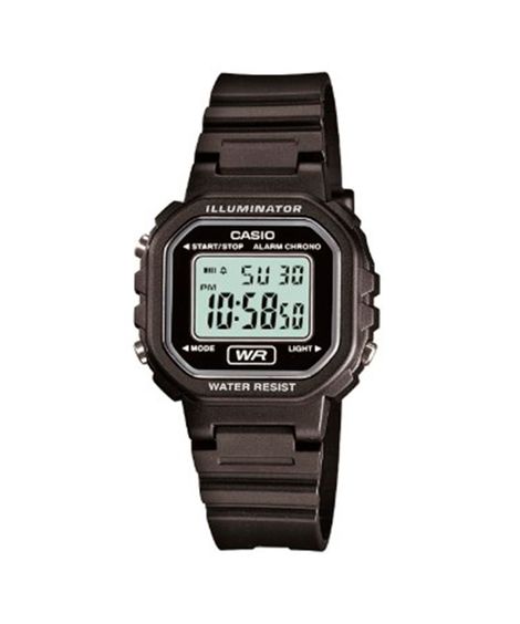 relógio digital cassio la 20wh 1adf preto
