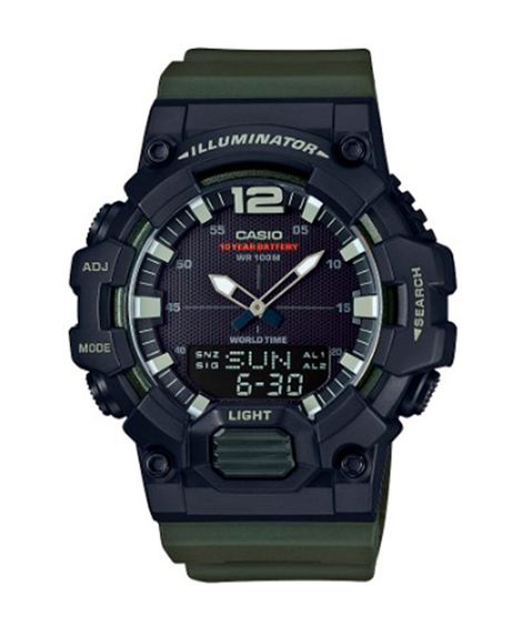 Relógio masculino Casio analógico-digital  preto