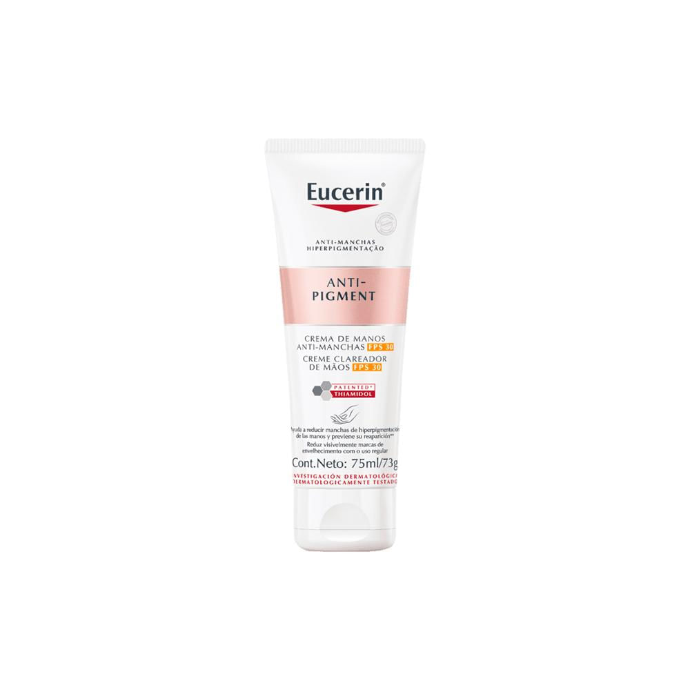 Encontraproduto.com.br - Kit Eucerin - Protetor Solar Facial Matte FPS 70 Média 50 ml+ Creme Clareador para as Mãos FPS 30 75 ml + Sérum Facial Clareador 30 ml