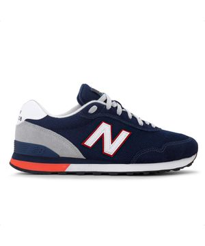 Tênis New Balance 515 V2 Masculino Azul marinho e Vermelho