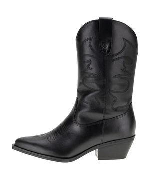 Bota Feminina Country Cano Médio Bottero - 346301 PRETO