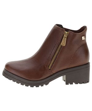 Bota Feminina Cano Baixo Bottero 349102 CAFÉ