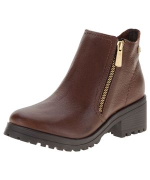 Bota Feminina Cano Baixo Bottero 349102 CAFÉ