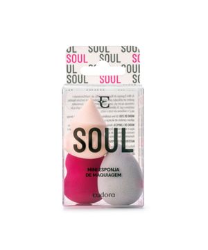 Eudora Kit Mini Esponjas de Maquiagem Soul