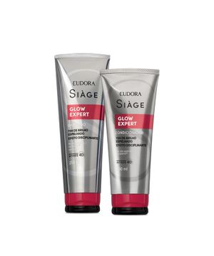 Kit Siàge Glow Expert: Shampoo 250ml + Condicionador 200ml