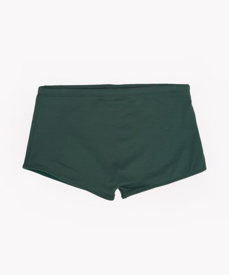 sunga boxer texturizada verde