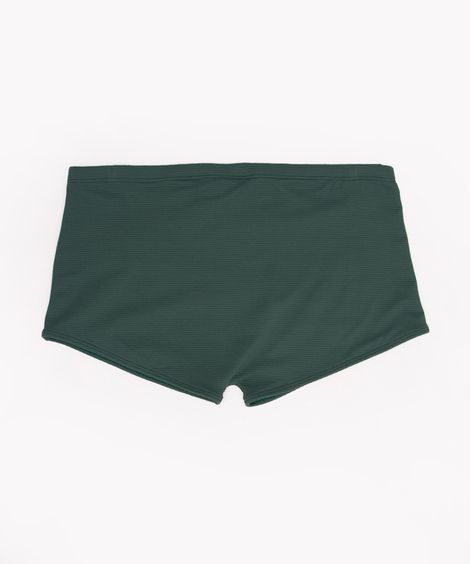 sunga boxer texturizada verde