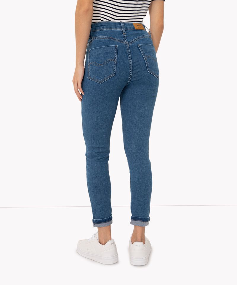 JEANS SÚPER SKINNY CINTURA SUPER ALTA PUSH UP 6067STCL