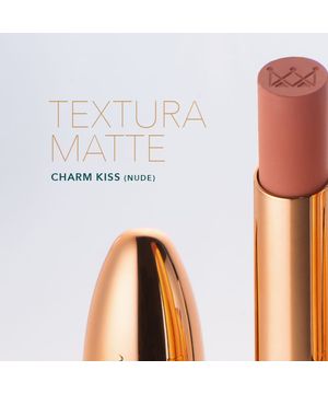 Batom Nude Marília Mendonça By Océane - Velvet Lipstick Charm Kiss 3,2g