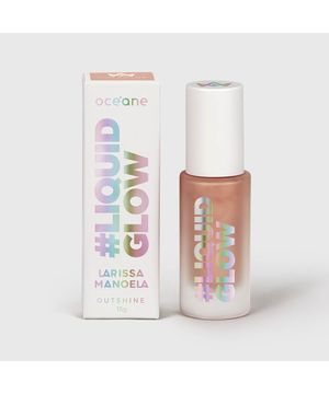 Iluminador Líquido Dourado Larissa Manoela By Océane - Liquid Glow Outshine 15g