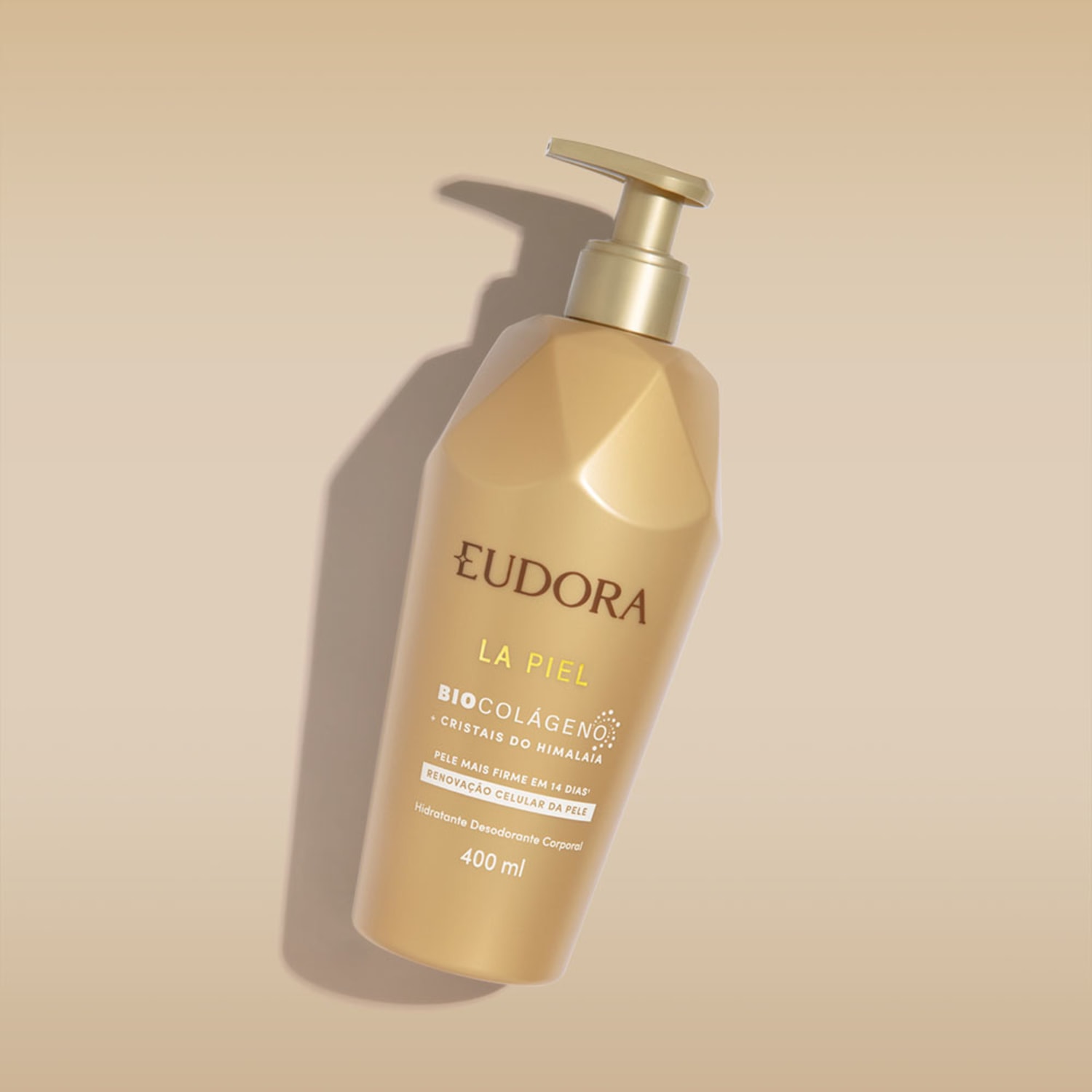 Hidratante Desodorante Corporal La Piel Cristais do Himalaia Eudora - 400ml