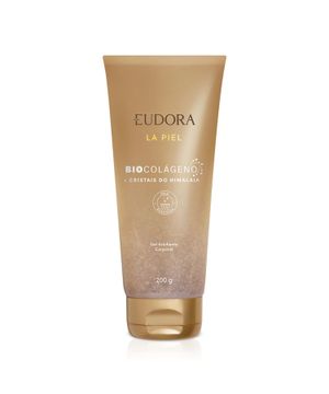 Eudora Gel Esfoliante Corporal La Piel Renovação Celular Cristais do Himalaia 200g