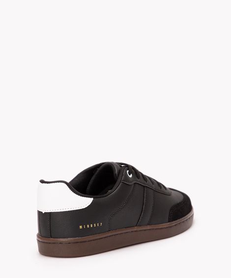 tênis casual com tiras mindset preto