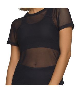 Camiseta Selene Tela Feminina Preto