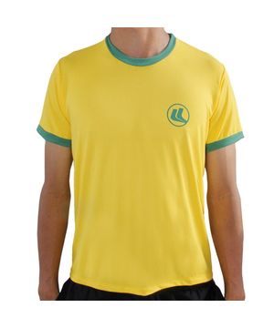 Camisa Brasil Esporte Legal Juvenil Amarelo e Verde