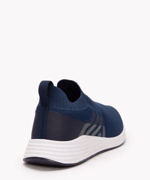 tênis knit esportivo ace azul marinho