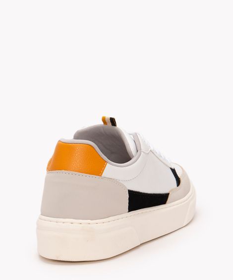 tênis casual recortes ace branco