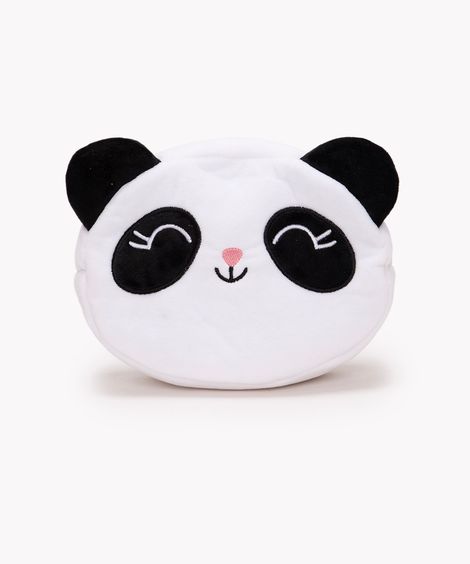 nécessaire de pelúcia panda colorido